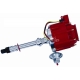 HEI Distributor - Chevy SB/BB V8 Engines, 65K V Coil, Red Cap Adjustable Vacuum Advance.